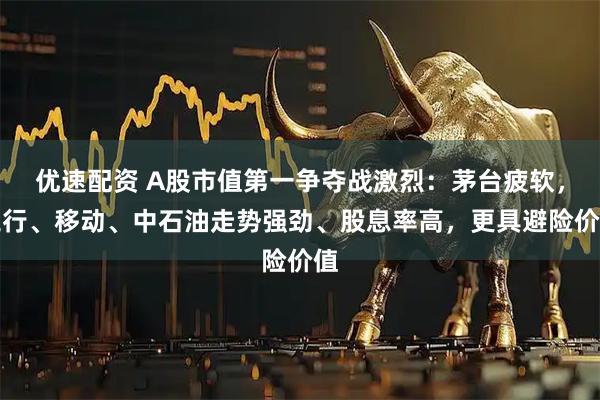 优速配资 A股市值第一争夺战激烈：茅台疲软，工行、移动、中石油走势强劲、股息率高，更具避险价值